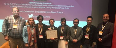 Dr. Biljana Tanurovska Kjulavkovski wins the 2019 ENCATC Research Award