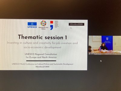 ENCATC delivers statement at UNESCO's Regional Consultation on cultural policies for Europe and North America