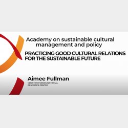 International cultural relations and climate change (Video lecture)
