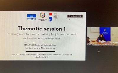ENCATC delivers statement at UNESCO's Regional Consultation on cultural policies for Europe and North America